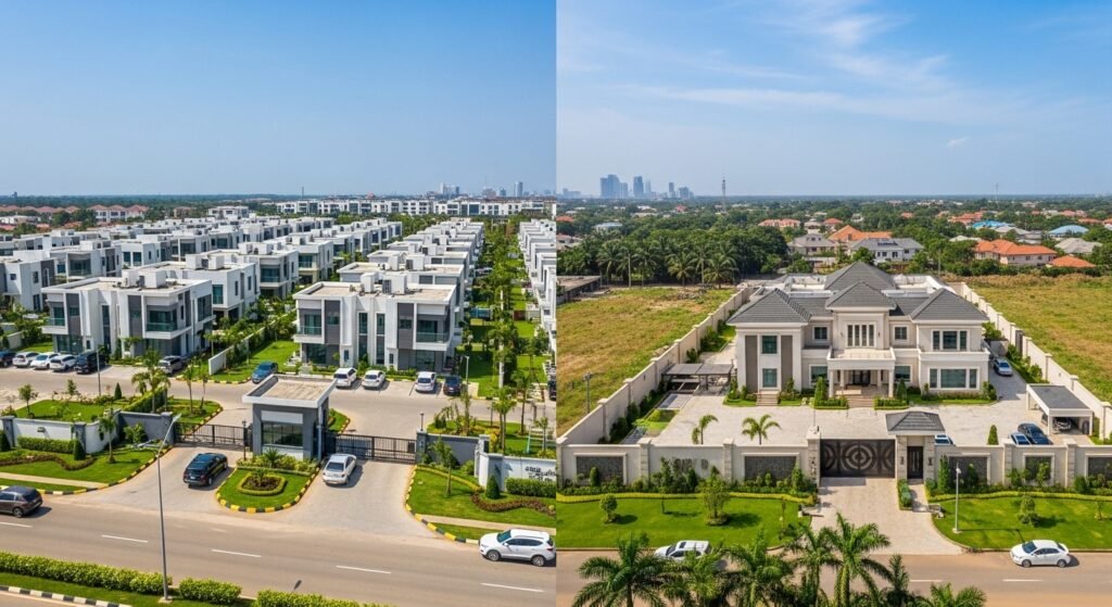 Estate Living vs Standalone Houses in Lagos