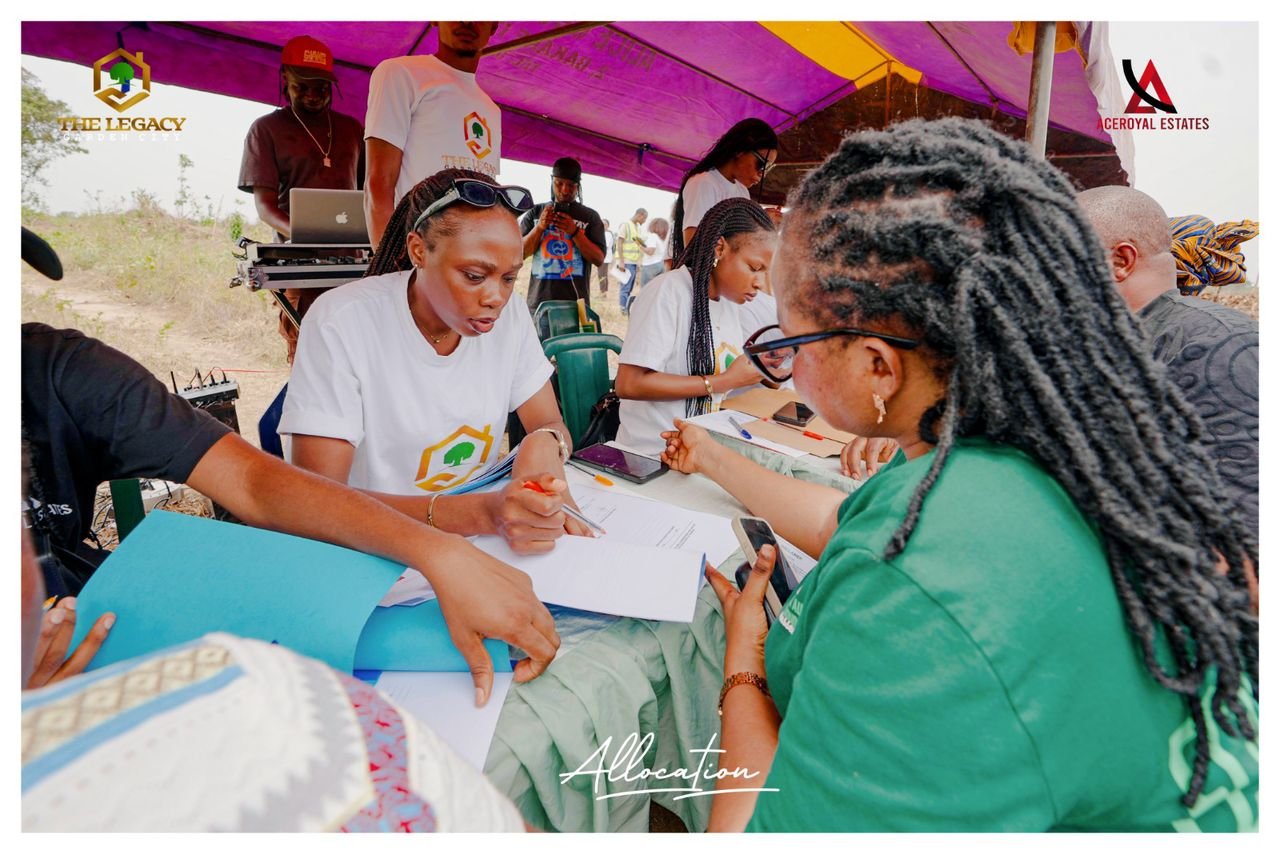 The Unveiling of Aceroyal Estate. lagos